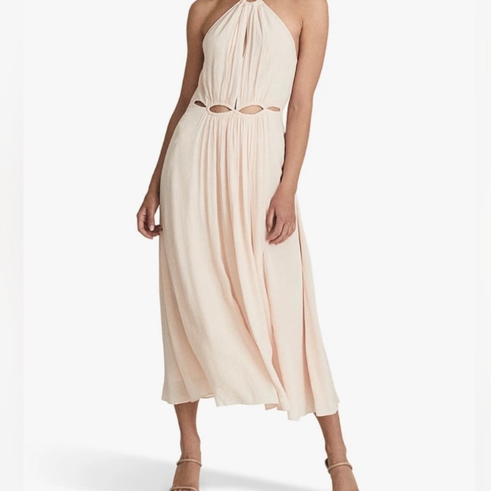 Marta Midi Dress- Pink